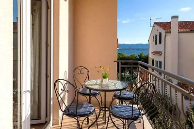 Charmante Ferienwohnung Vallum mit Meerblick 