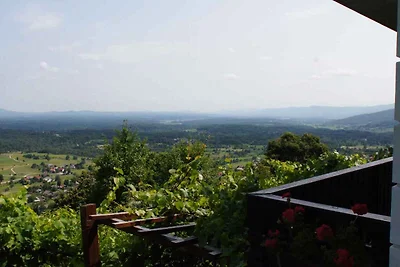 Ferienhaus mit Balkon und Garten