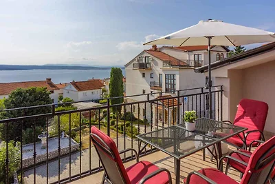 Ferienwohnung mit Klimaanlage und Meerblick