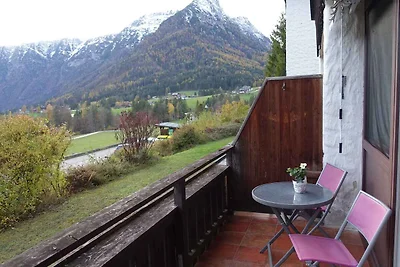 Studio mit Terrasse, Sauna und Ausblick auf d