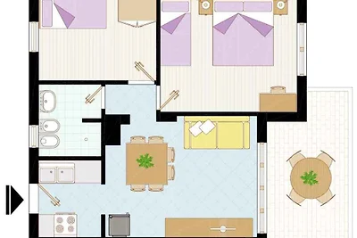 Ferienwohnung mit Klimaanlage