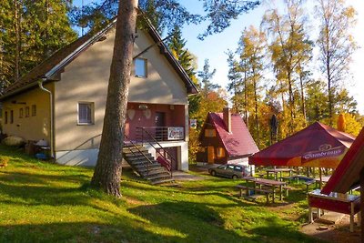 Hütte mit Aussicht auf Lipno See