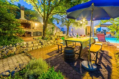 Ferienwohnung mit Meerblick und Pool