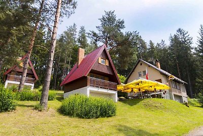 Hütte mit Aussicht auf Lipno See