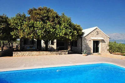 Ferienhaus mit Pool und Klimaanleg