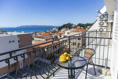 Ferienwohnung mit Klimaanlage und Meerblick