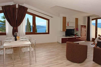 Ferienwohnung mit Blick auf den Gardasee