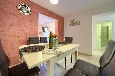 Ferienwohnung mit Terrasse in Strandnähe