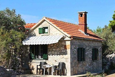 Ferienhaus mit Gartenterrasse und Bootsteg