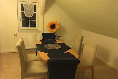 Ferienwohnung im Dachgeschoss mit Blick auf d