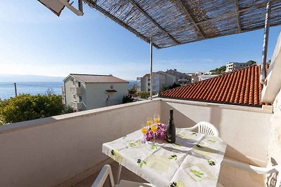 Ferienwohnung mit Balkon und Meerblick