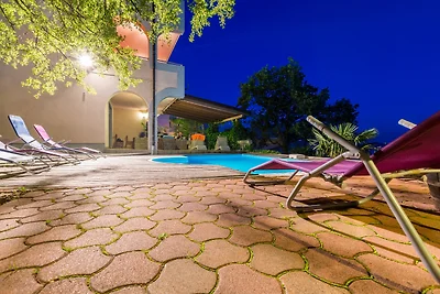 Ferienwohnung mit Meerblick und Pool