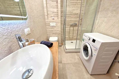 Ferienwohnung nahe zum Meer mit Geschirrspüle