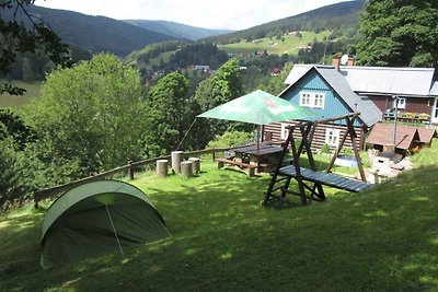 Berghütte s vířivkou a pěkným výhledem