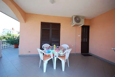 Ferienwohnung mit Gartendusche