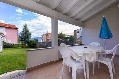 Ferienwohnung am Meer mit Grill und Blick auf