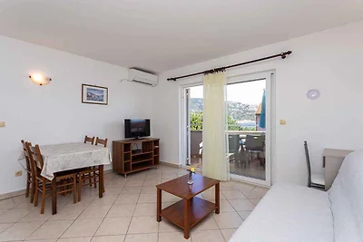 Ferienwohnung am Meer mit Grill und Blick auf