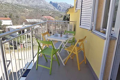 Ferienwohnung mit Balkon und Meerblick