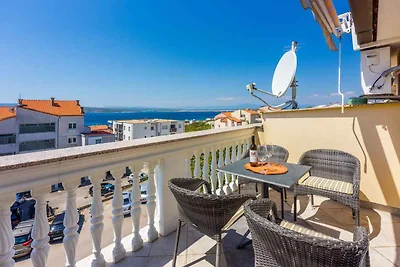 Ferienwohnung mit Balkon mit Meerblick