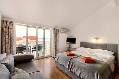 Ferienwohnung mit Balkon mit Meerblick