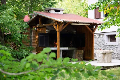 Ferienhaus mit grossen Garten