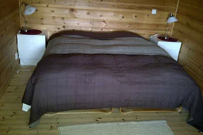Ferienhaus mit Strandsauna am See und eigenem