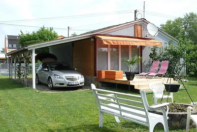 Ferienhaus in Strandnähe mit Gartendusche