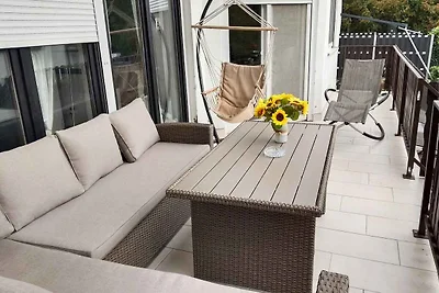 Ferienhaus mit grossem Garten, WLAN und