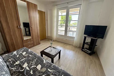 Studio mit einem Balkon direkt am Meer