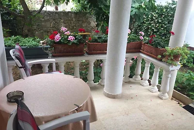 Ferienwohnung mit Sommerküche Nutzung