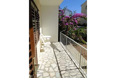 Ferienwohnung mit Balkon 300 m vom Strand