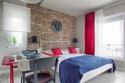 Studio mit Balatonpanorama