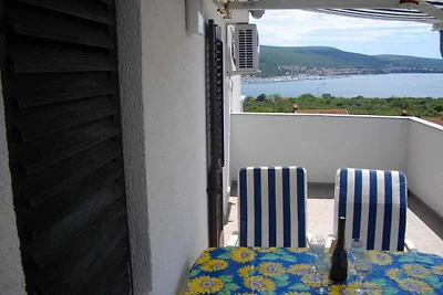 Ferienwohnung mit Kaffeemaschine und SAT-TV