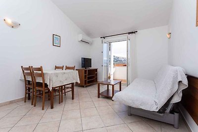 Ferienwohnung am Meer mit Grill und Blick auf