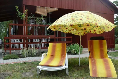 Ferienhaus mit einem grossen Garten