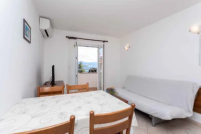 Ferienwohnung am Meer mit Grill und Blick auf