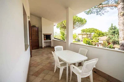 Ferienhaus mit Terrasse, Grill und privatem