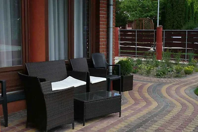 Ferienwohnung in einem Apartmenthaus mit Pool