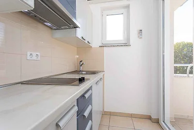 Ferienwohnung in Strandnähe und mit Balkon