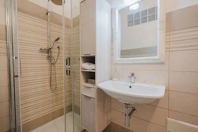 Ferienwohnung mit Terrasse in Strandnähe