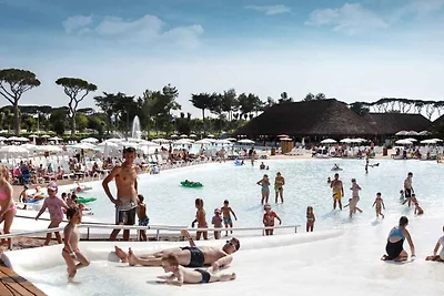 Mobilehome mit Klimaanlage, Terrasse und Pool