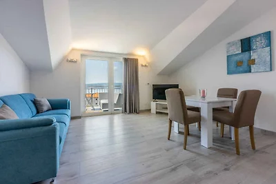 Ferienwohnung mit Balkon und Panoramablick