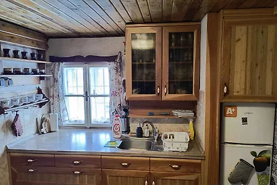 Ferienhaus mit Kamin und Terrasse