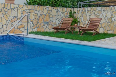Ferienwohnung Mit Meerblick und Pool