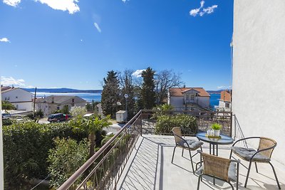 Ferienwohnung mit Meerblick und Klimaanlage