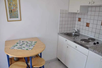 Studio mit einen Balkon und Meerblick