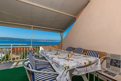 Ferienwohnung mit Meerblick und Klimaanlage