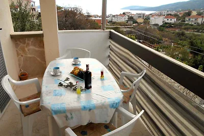 Ferienwohnung mit Meerblick 200 m vom Strand