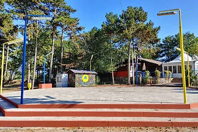 Mobilehome mit Schwimmbad