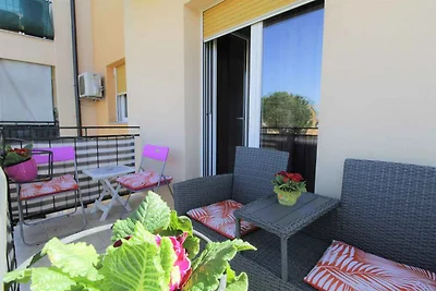 Ferienwohnung mit Klimaanlage und Balkon